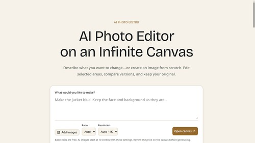 AI Photo Editor screenshot
